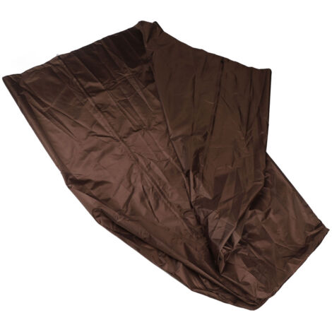 Funda protectora Mano para muebles de jardín, impermeable, de poliéster 190T, color marrón café, dimensiones 97 x 60 x 130 cm, 1 unidad para jardín y terraza.