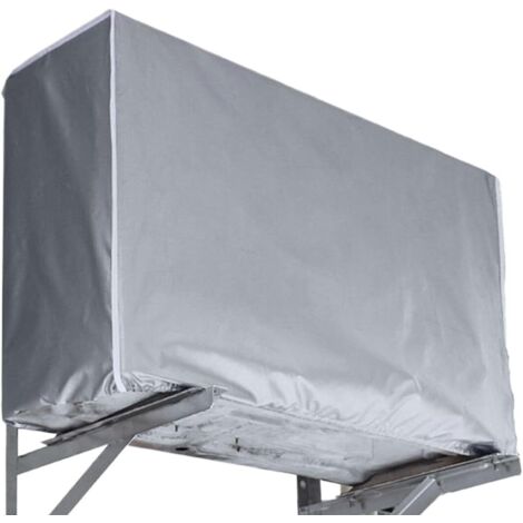 Funda protectora para aire acondicionado exterior, impermeable y a prueba de polvo, para ventana exterior (86 x 35 x 60 cm)