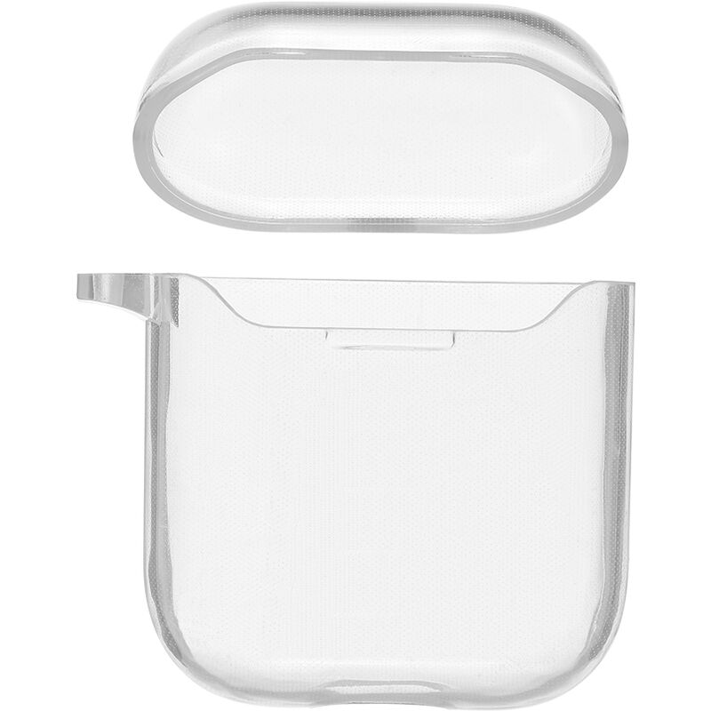 

Funda protectora para auriculares Compatible con Apple AirPods Caja de carga Funda transparente de TPU suave Compatible con accesorios para