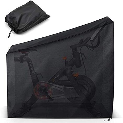 Funda protectora para bicicleta estática Peloton - Resistente al polvo y al sol - Negra