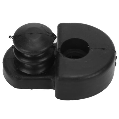 Funda protectora para botón de puerta de coche, modelo 2536820G00, de goma negra, compatible con Nissan Patrol GU Y61 Navara D21.
