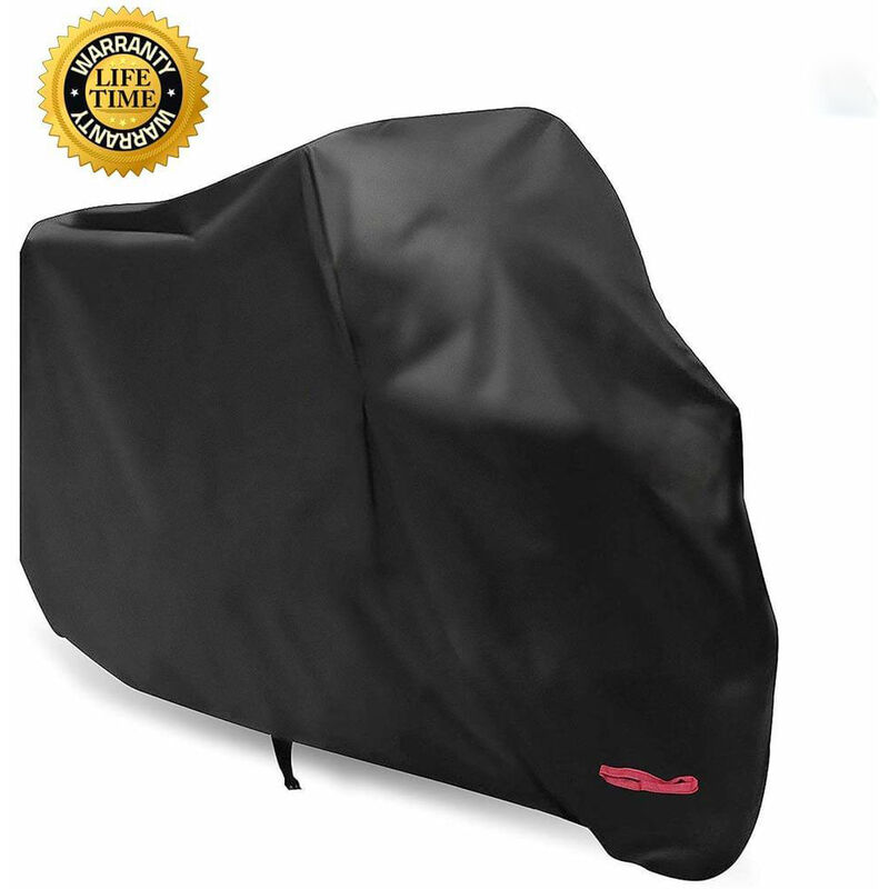 

Funda protectora para motocicleta, scooter y moto - para Harley-Davidson, Honda, Suzuki, Kawasaki - L (220x95x110 cm)