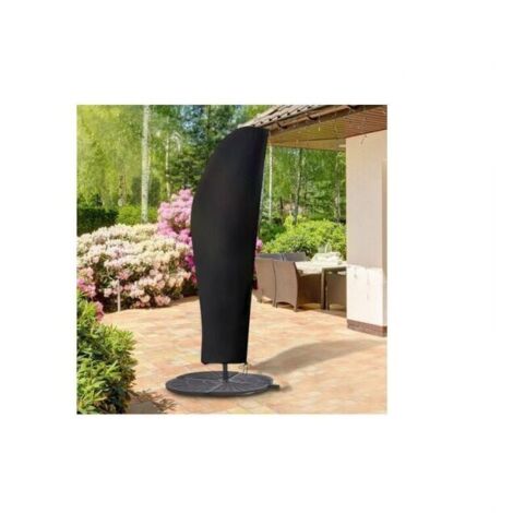 Funda protectora para paraguas y parasol de 2-4 m de largo alcance, paraguas grande, protección contra la intemperie, rayos UV y viento, para exteriores, para paraguas de largo alcance, 280 x 30/81/46