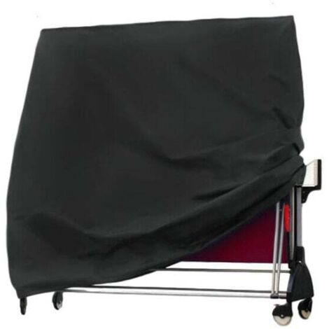 Funda protectora para tenis de mesa Oxford 210D (165 x 70 x 185 cm), color negro