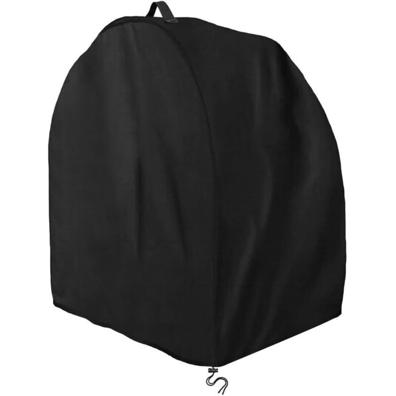 Funda protectora resistente de tejido Oxford impermeable para sierras ingletadoras, máquinas herramienta y equipos de taller, color negro, 72 x 61 x