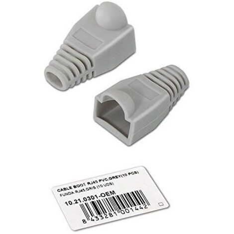 Funda Protectora RJ45 Nanocable 10.21.0301 OEM/ 10 Uds