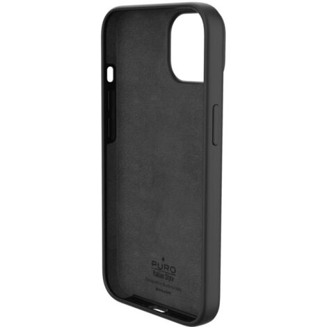 Funda Puro icon para iPhone 14 Plus (Negra)