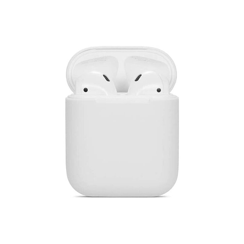 

Funda silicona airpods Blanco