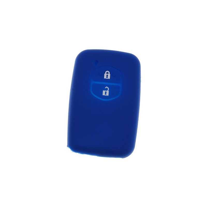 

Funda silicona mando llave coche Toyota 2 botones Azul