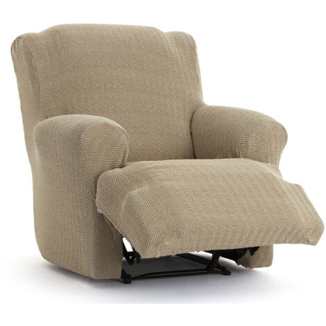 Funda silla reclinable Jaz beige 70-110