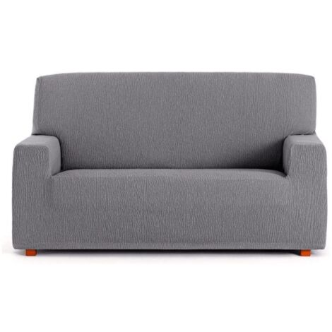 Funda sofá 4 plazas elástica Troya gris 210/240