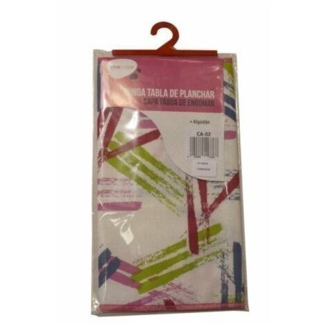 Funda Tabla Planchar 120X42Cm Alg Surt Vivahogar