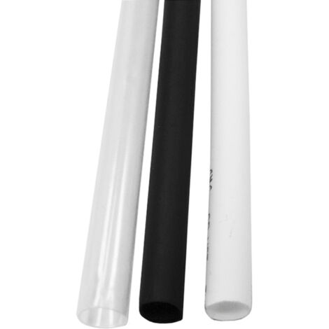 Funda termorretráctil, Ø 48mm, 1m, negro  48668