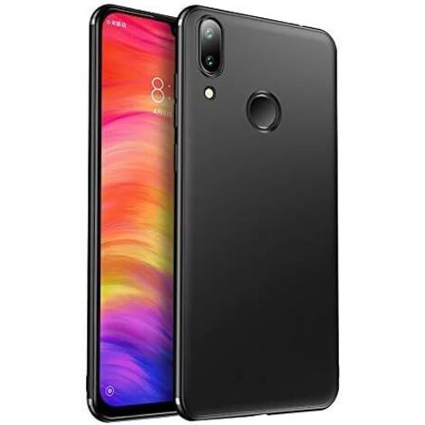 FUNDA TRASERA NEGRA PARA REDMI 7 DE 6,3"