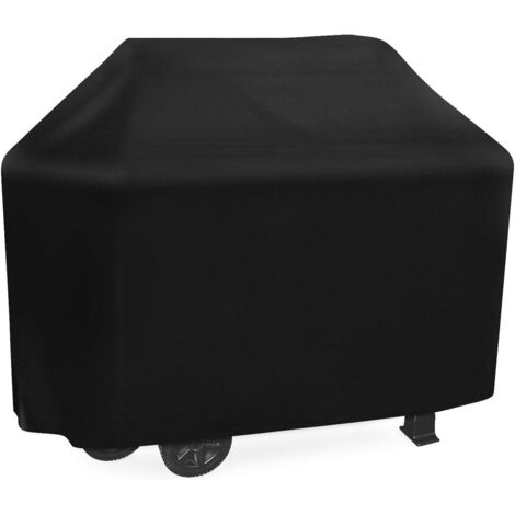 Funda universal para barbacoa de 132x66x109 cm - Lona protectora exterior resistente al agua y al viento para parrillas de gas y carbón.