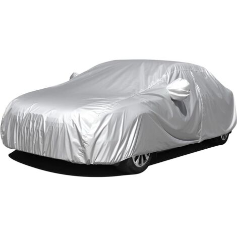 Funda universal para coche, protección contra la lluvia, el polvo, el sol y los rayos UV, impermeable y transpirable, para exterior e interior (3 unidades)