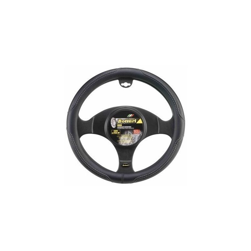 

Funda Coche Volante Ø38Cm Simil Piel Negro Road - Bottari