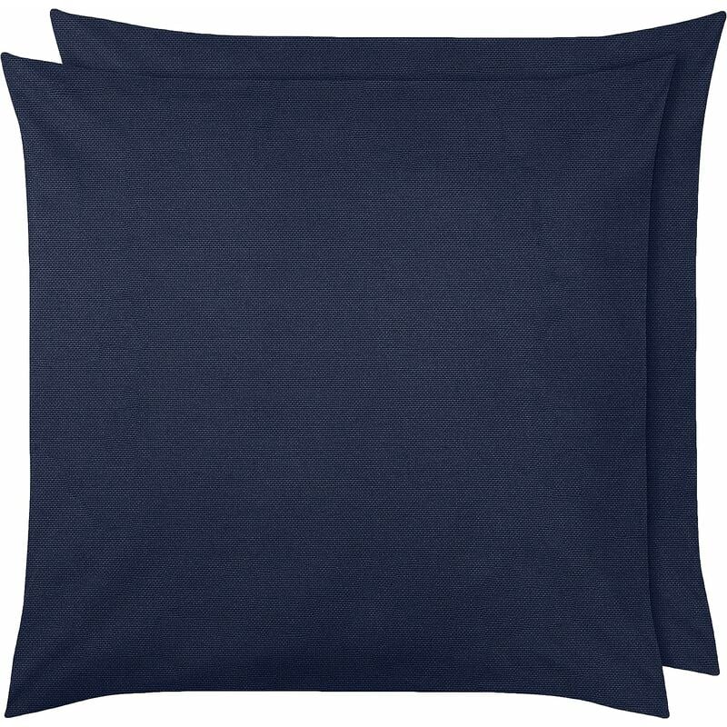 

Fundas de almohada de microfibra Azul Marino - Juego de 2