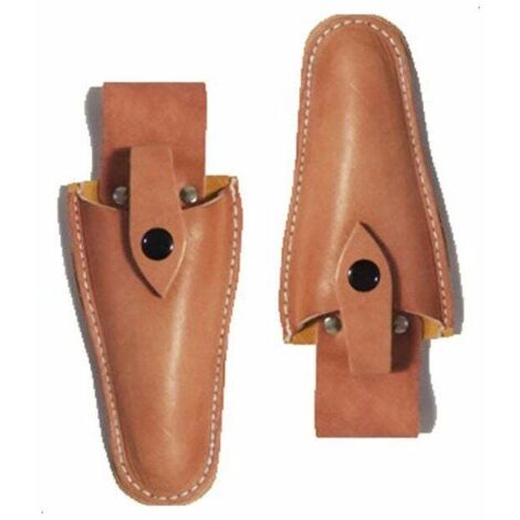 fundas de cuero para tijeras de podar, funda de cuero puro para tijeras de podar de jardín