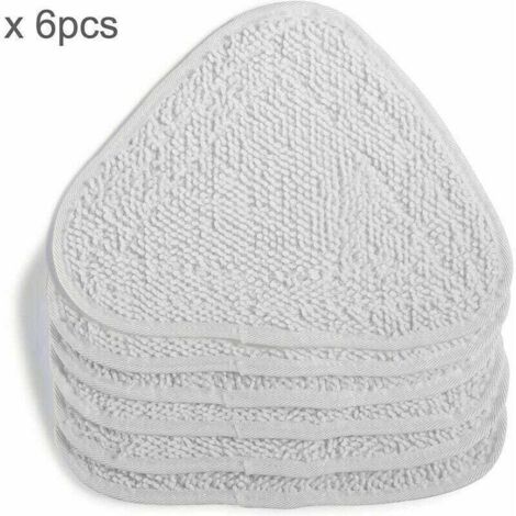 fundas de repuesto para limpiador a vapor Vileda, funda de repuesto para mopa de pulverización caliente 100, paquete familiar, blanco