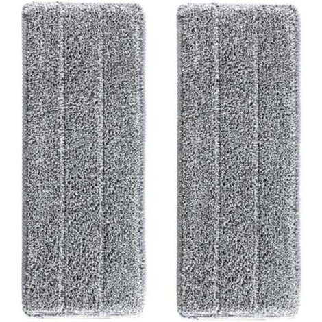 fundas de repuesto para trapeador de microfibra con limpieza y secado automáticos.