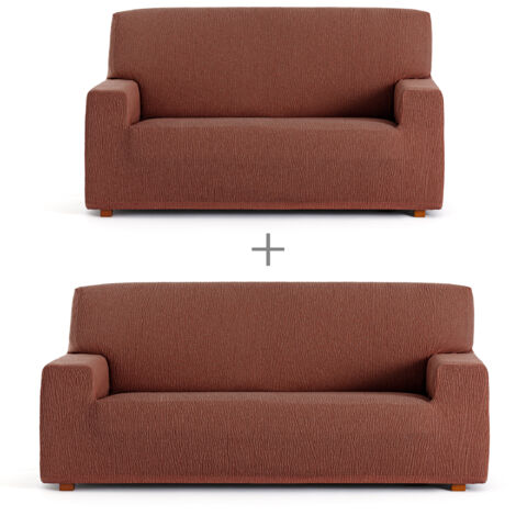 Fundas De Sofa Mod/7 Elastica Troya 3-2 Pl. C/9 F751499