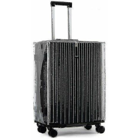 Fundas para equipaje Funda para equipaje Pvc Funda impermeable para maleta de viaje Se adapta a equipaje de 24 pulgadas 24 pulgadas