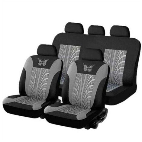 Fundas universales para asientos de coche, color gris
