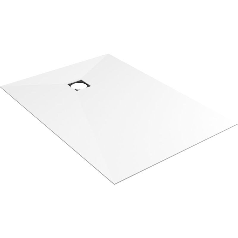 Revêtement prêt à poser - Fundo Top Wedi 180 x 90 cm - Blanc pur