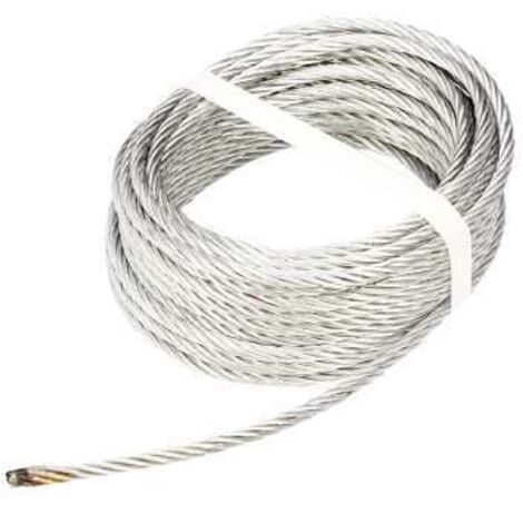 Fune Acciaio Zincata Mt.10 Mm.6