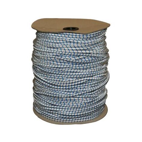 FUNE ELASTICA PER NAUTICA BIANCA  Ø mm 4	FUNI ELASTICHE 500ML