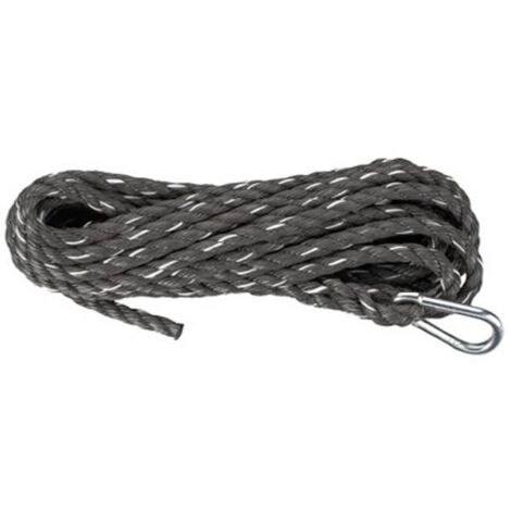 Fune in polipropilene ritorto (Ø x L) 14 mm x 10 m dörner + helmer 190324 Nero