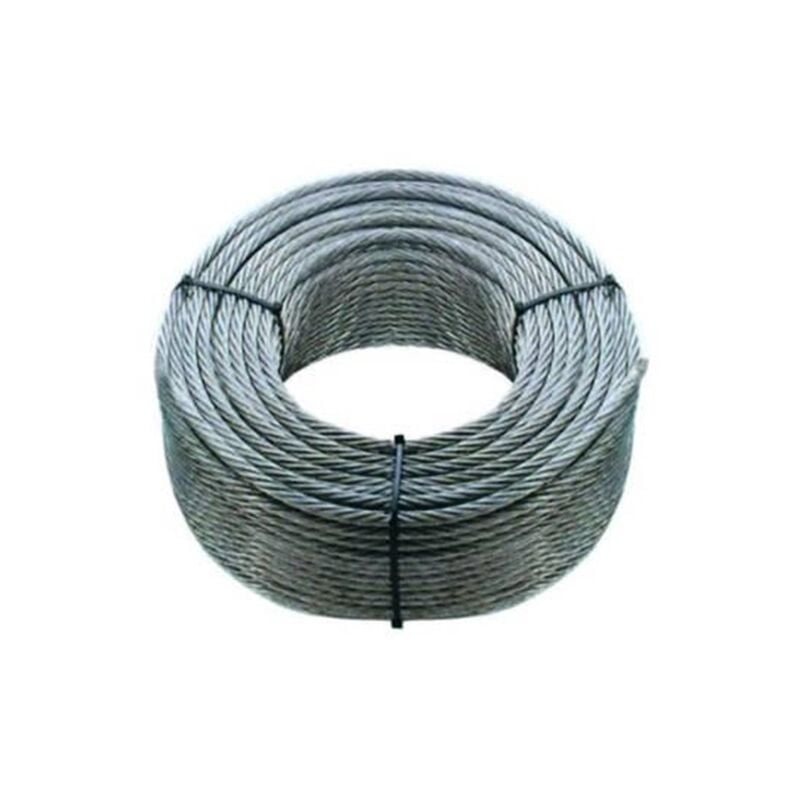 Fune metallica in acciaio zincato - ø mm.6 in