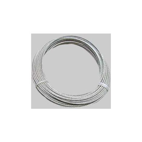 FUNE ZINCATA PER TAPPARELLE Ø 2,4 mm - rotolo 6 mt
