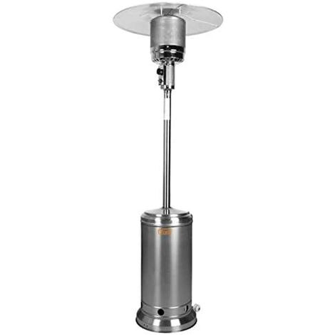 Fungo - Riscaldatore da Esterno - Acciaio Inox - 14kw - Nero - 71300
