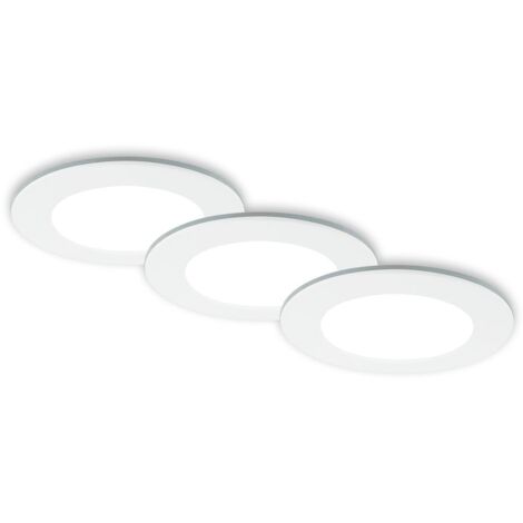 Fungo Set 3 Incasso Briloner Ø9,2cm CCT 4,8W 3000-6500K Bianco