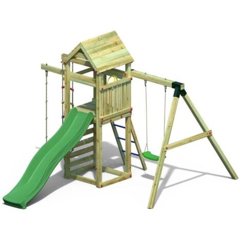 Giochi da giardino - Parco giochi Fungoo FLUPPI con sabbiera, arram