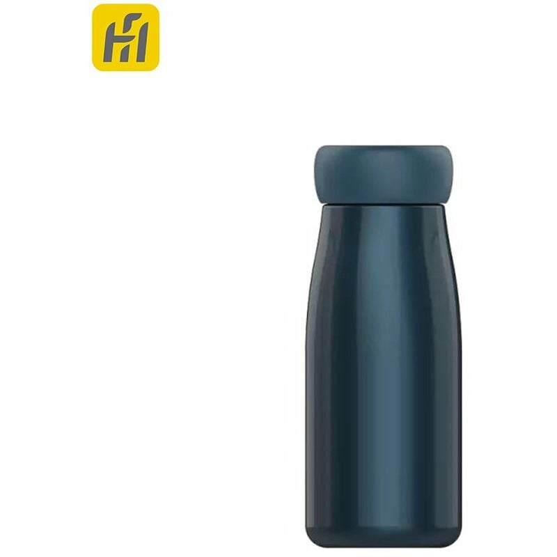 

Funjia Botella de agua con aislamiento al vacio de acero inoxidable 400 ml Botella de agua termo Taza de viaje de cafe Frasco termico a prueba de