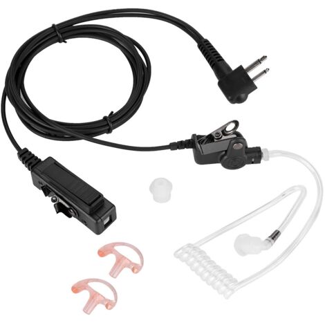 Funk-Headset mit PTT-Funktion für Walkie-Talkies, komfortable Belüftungsöffnung
