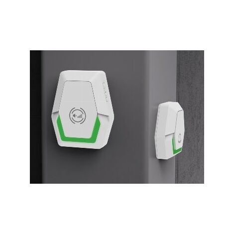 Funk-Klingel-Set Pilota Porta, 39 Melodien, IP55