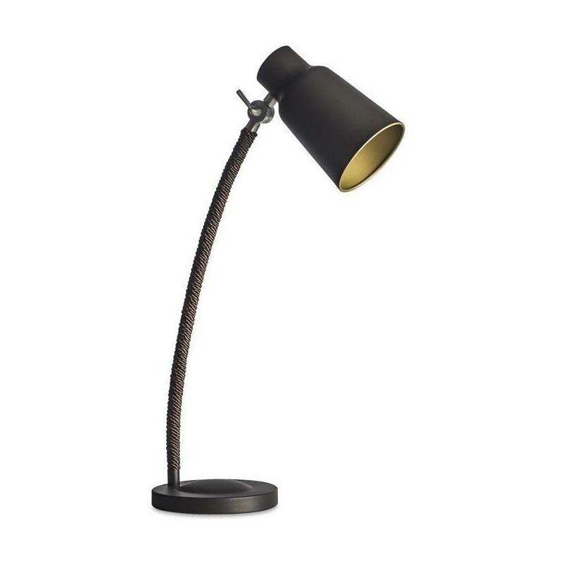 Funk - 1 Light Table Lamp Brown, Gold, E27 - Leds-c4