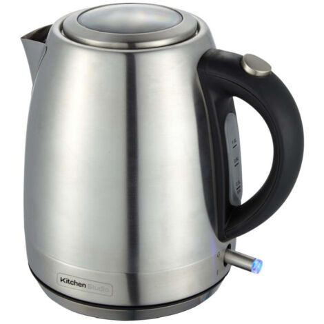 Funkkessel 1.5l 2000w gebürsteter edelstahl - Kitchen Chef - ks10108