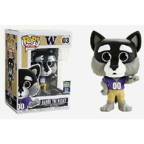 Funko POP Collège UW Harry Le Husky 03