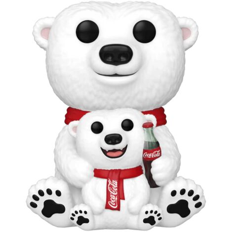 Funko Pop Figura n. 241 - Orso polare Coca-Cola con cucciolo