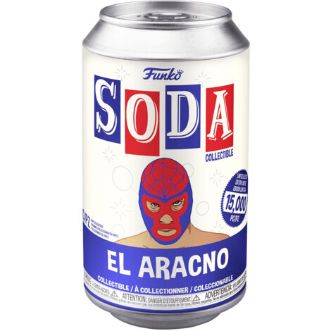Funko Soda Luchadores El Aracno Spider Man puszka