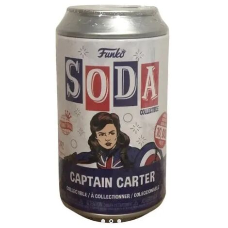 Funko Soda Marvel ¿Qué pasaría si el Agente Capitán Carter