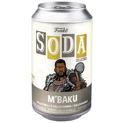 Funko Soda Marvel Wakanda Forever M'Baku può
