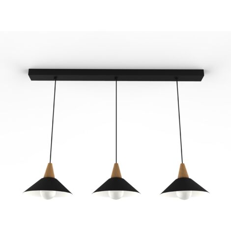 FUNNEL SOSPENSIONE LINEARE BICOLORE OPACO