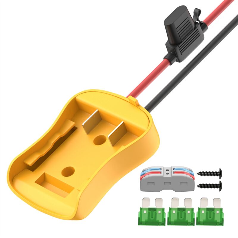 Image of Für 18V Batterie DIY mit Linie Konverter Power Tool Lithium-Ausgang Adapter