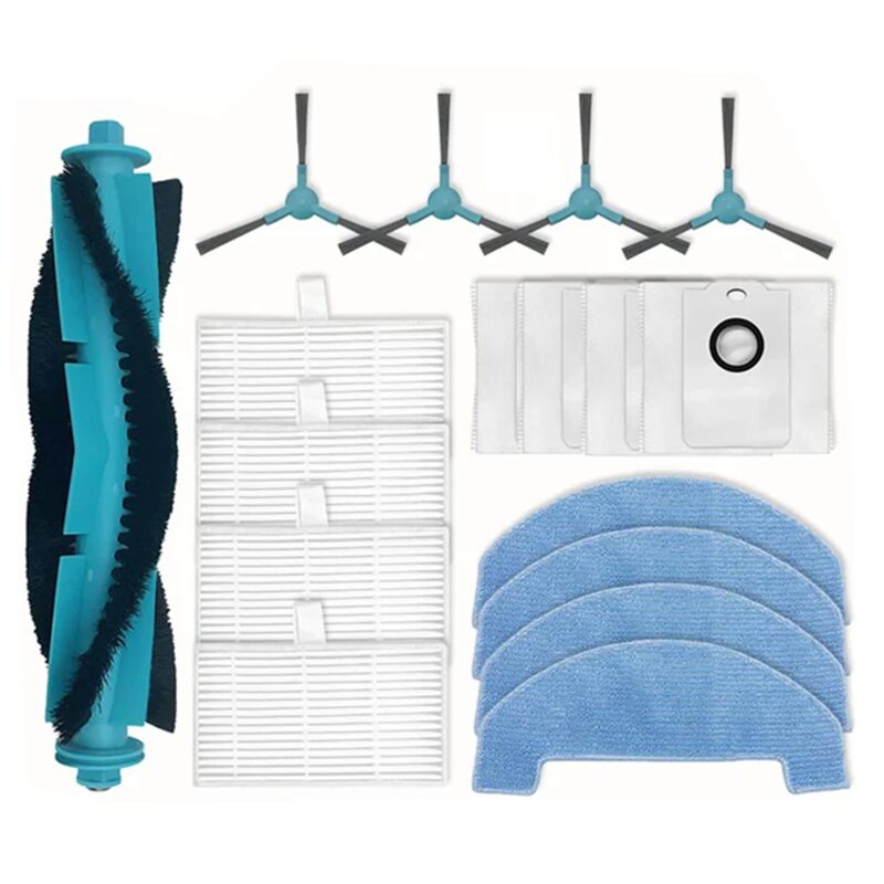 Image of Für 2499 Hauptseitenbürste Wischtuch Filter Staubbeutel